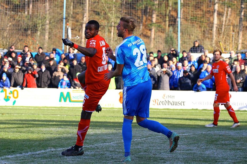 Wacker Nordhausen und Energie Cottbus trennen sich torlos.