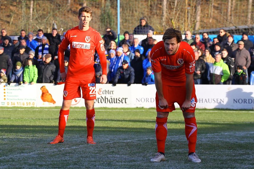 Wacker Nordhausen und Energie Cottbus trennen sich torlos.