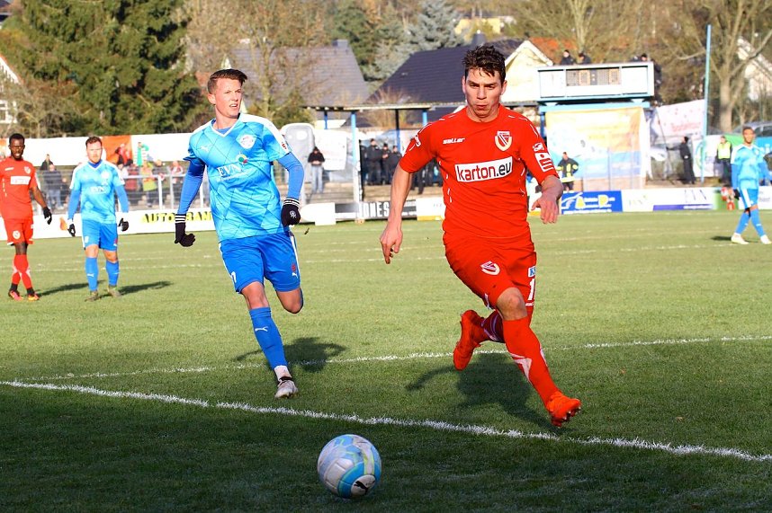 Wacker Nordhausen und Energie Cottbus trennen sich torlos.