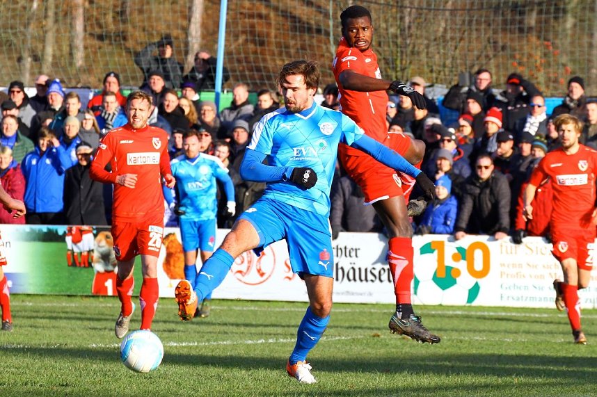 Wacker Nordhausen und Energie Cottbus trennen sich torlos.