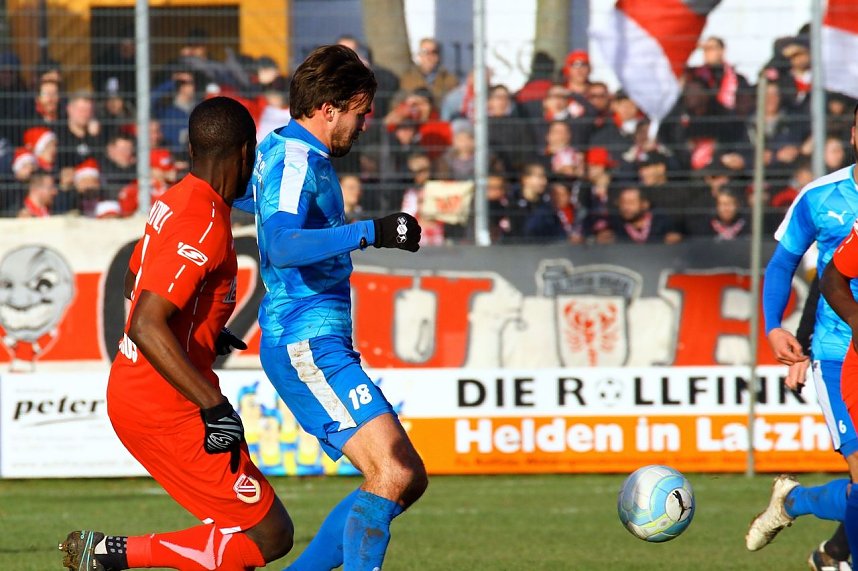 Wacker Nordhausen und Energie Cottbus trennen sich torlos.