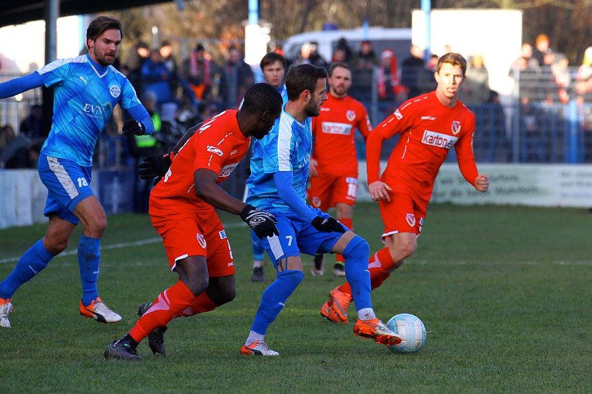 Wacker Nordhausen und Energie Cottbus trennen sich torlos.