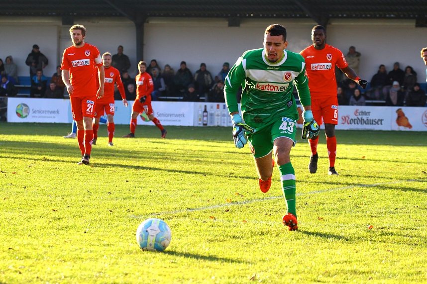 Nordhausen gegen Cottbus ohne Tore