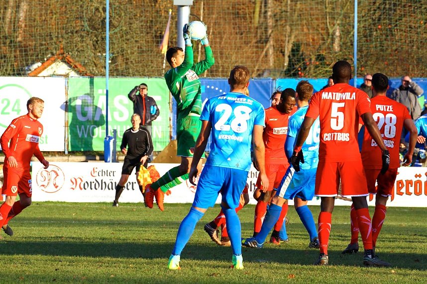 Nordhausen gegen Cottbus ohne Tore