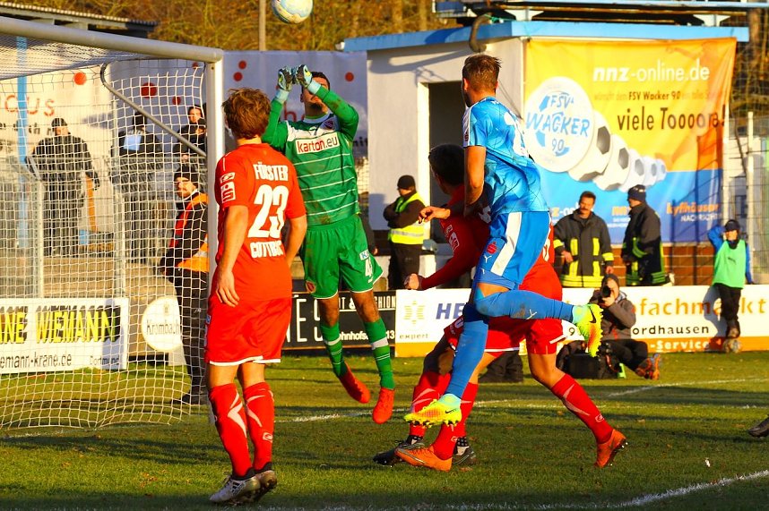 Nordhausen gegen Cottbus ohne Tore