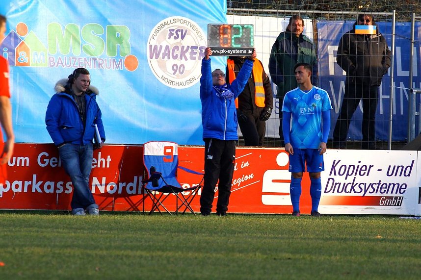 Nordhausen gegen Cottbus ohne Tore