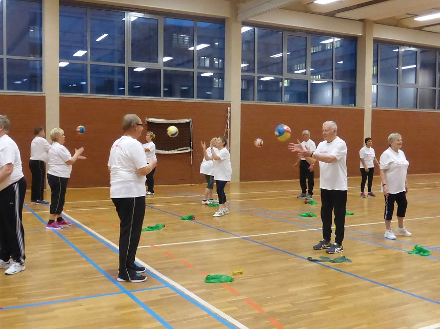 Herzsportgruppe blickt auf ein erfolgreiches Jahr zur&uuml;ck