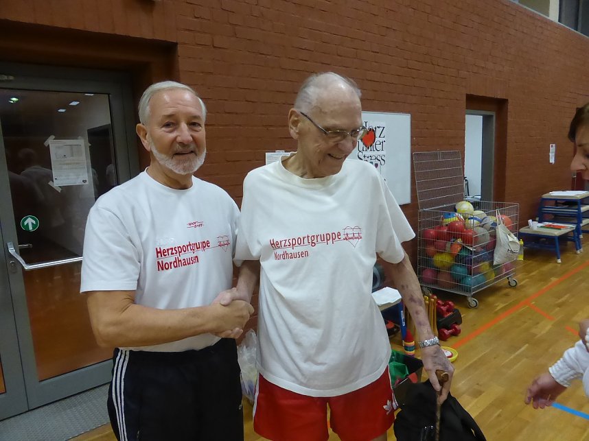 Herzsportgruppe blickt auf ein erfolgreiches Jahr zur&uuml;ck