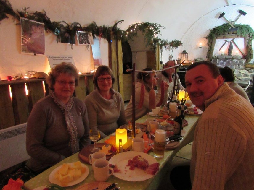 Bergweihnacht in der "Langen Wand"