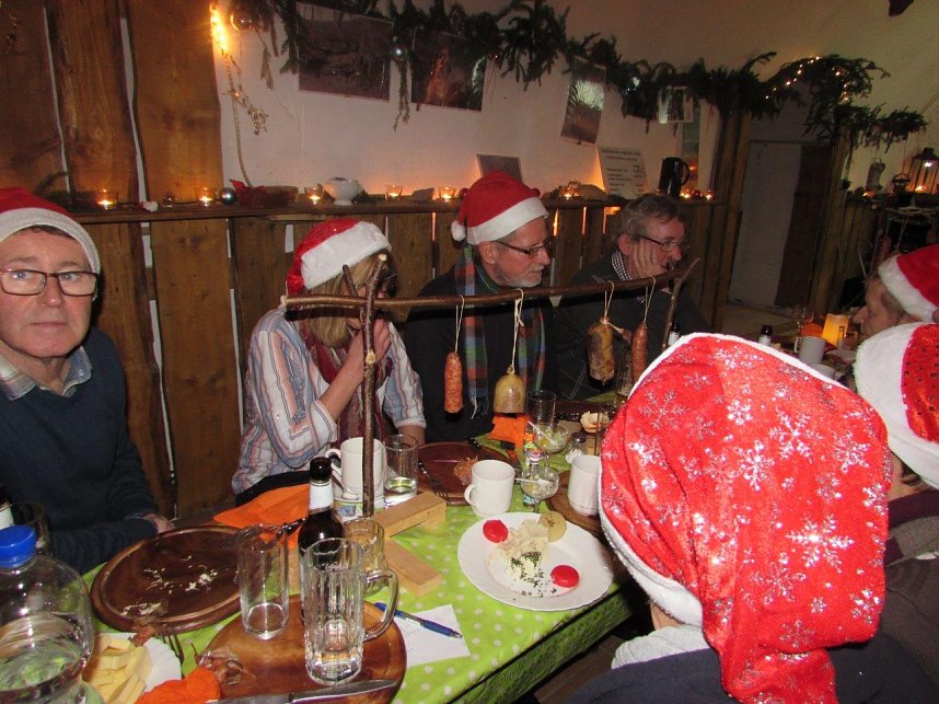 Bergweihnacht in der "Langen Wand"