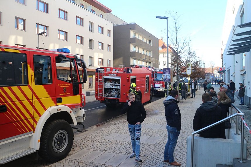 Einsatz in der Marktpasage