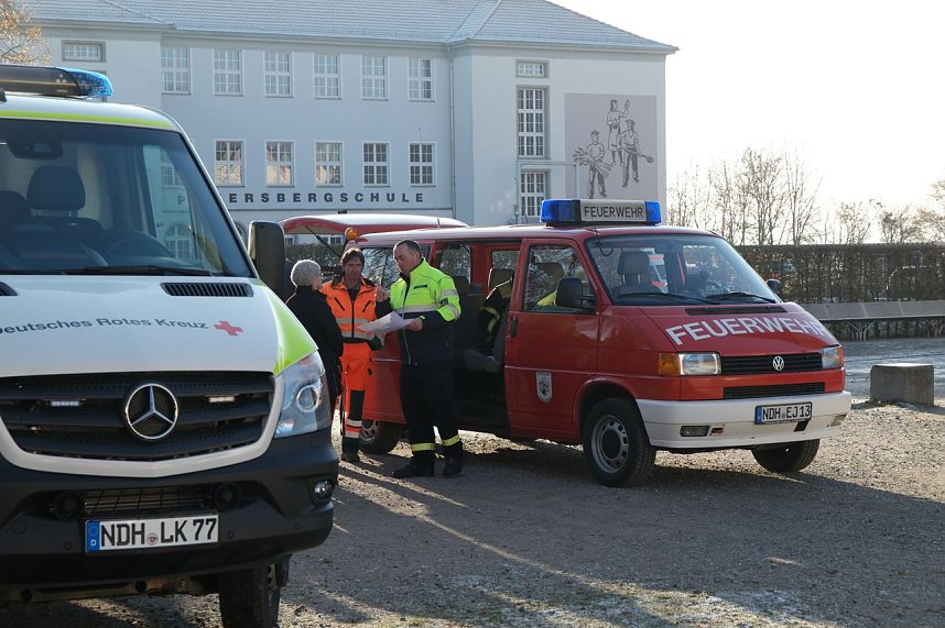 Alles zur Evakuierung vorbereitet