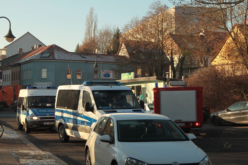 Evakuierung nach Bombenfund