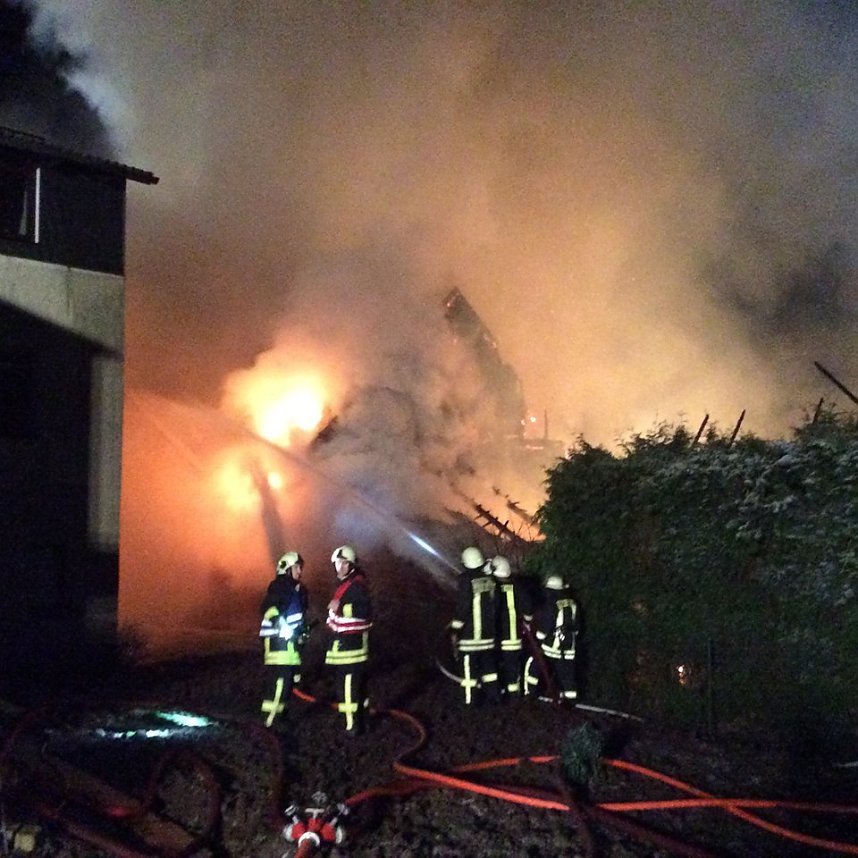 Vierseitenhof in Trebra brannte