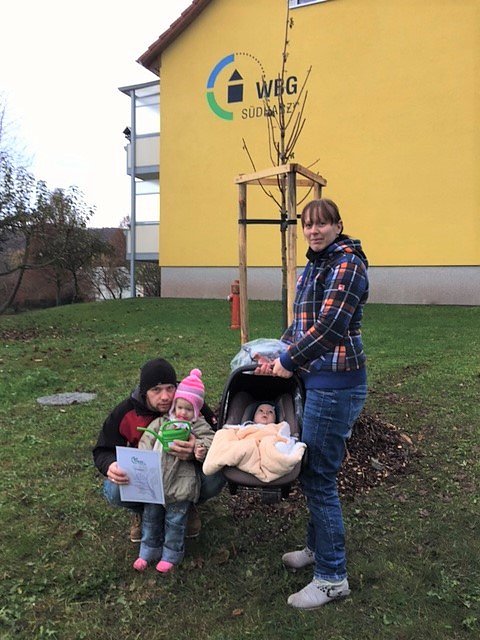 In diesem Jahr gepflanzt: Joshua Jason Mosebach