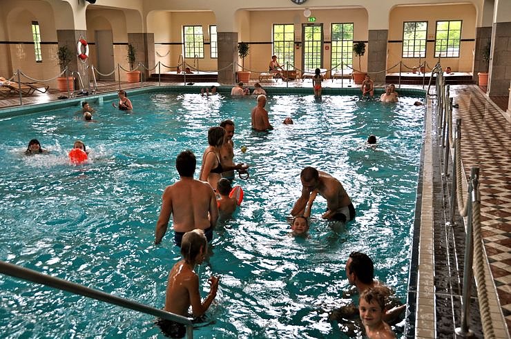 Schulanfangsparty im Badehaus