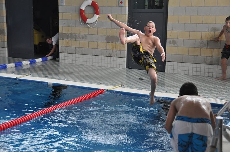 Schulanfangsparty im Badehaus