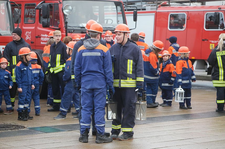 Empfangen und verteilt