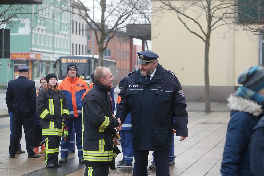 Empfangen und verteilt