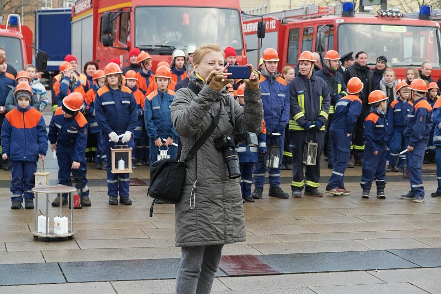 Empfangen und verteilt