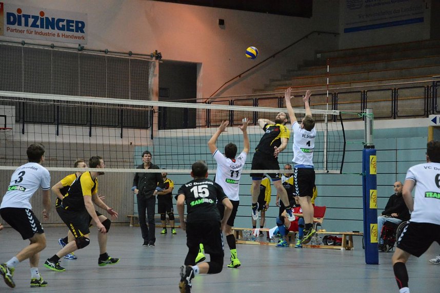 SVC - VC Dresden II - ein m&uuml;hevoller Heimsieg f&uuml;r die Nordh&auml;user