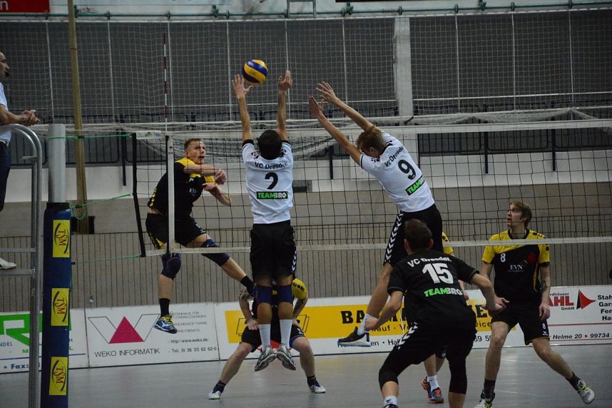 SVC - VC Dresden II - ein m&uuml;hevoller Heimsieg f&uuml;r die Nordh&auml;user