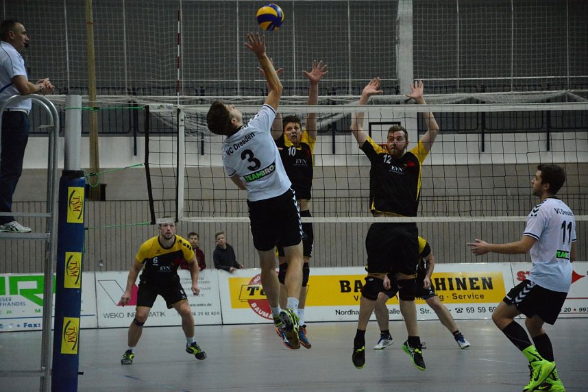 SVC - VC Dresden II - ein m&uuml;hevoller Heimsieg f&uuml;r die Nordh&auml;user