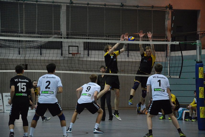 SVC - VC Dresden II - ein m&uuml;hevoller Heimsieg f&uuml;r die Nordh&auml;user