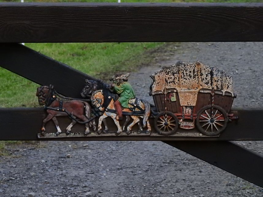Peter Blei unterwegs im Kloster Michaelstein bei Blankenburg