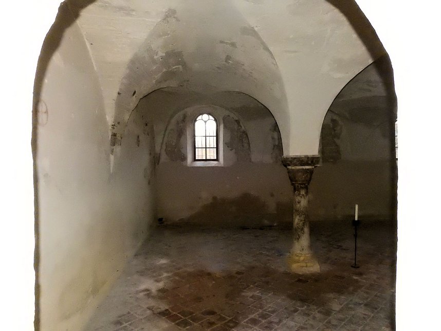 Peter Blei unterwegs im Kloster Michaelstein bei Blankenburg