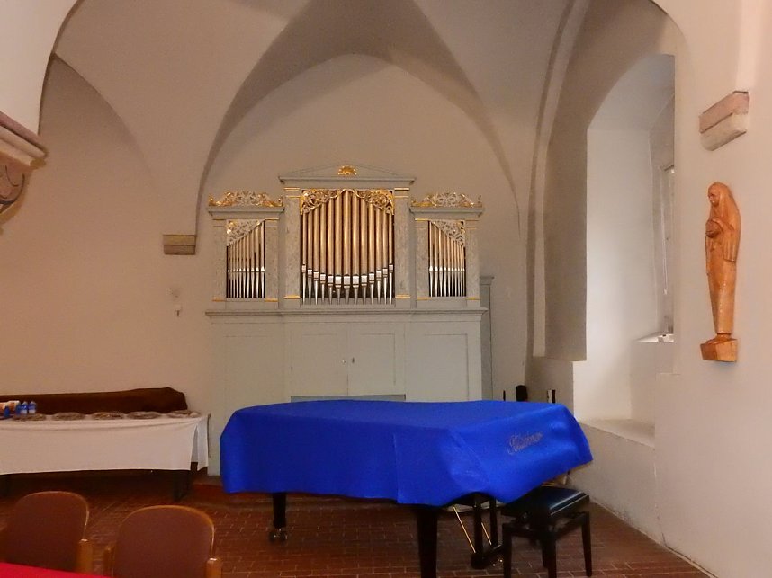 Peter Blei unterwegs im Kloster Michaelstein bei Blankenburg