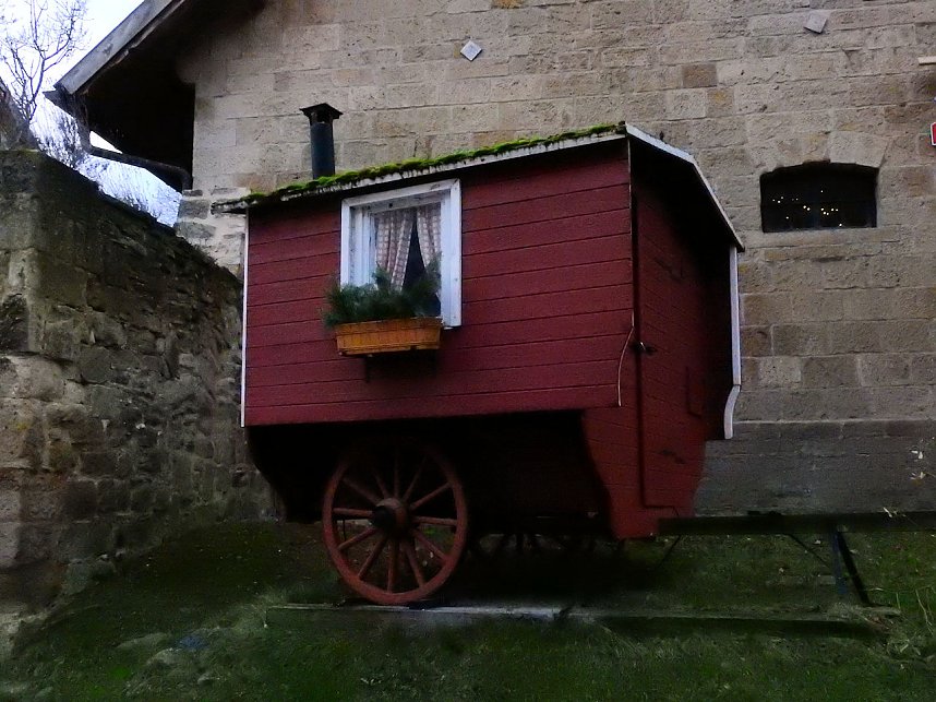 Peter Blei unterwegs im Kloster Michaelstein bei Blankenburg