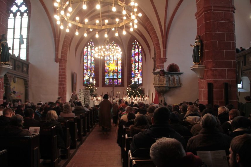 Weihnachtsgottesdienst der Nordth&uuml;ringer Lebenshilfe