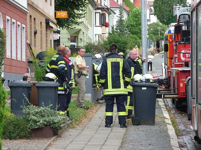 Brand in Nordhausen