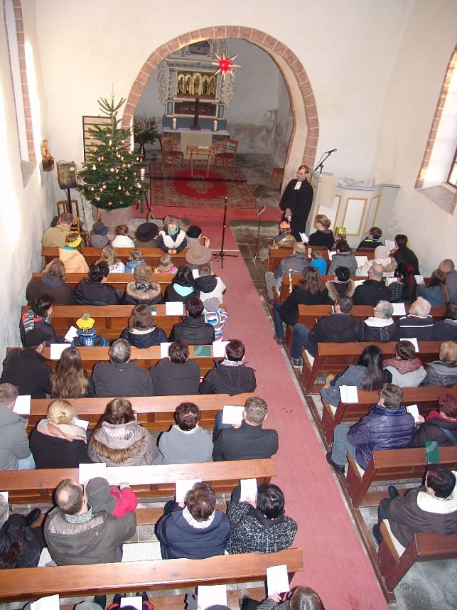 Heiligen Abend in der Kirche "St. Julian"