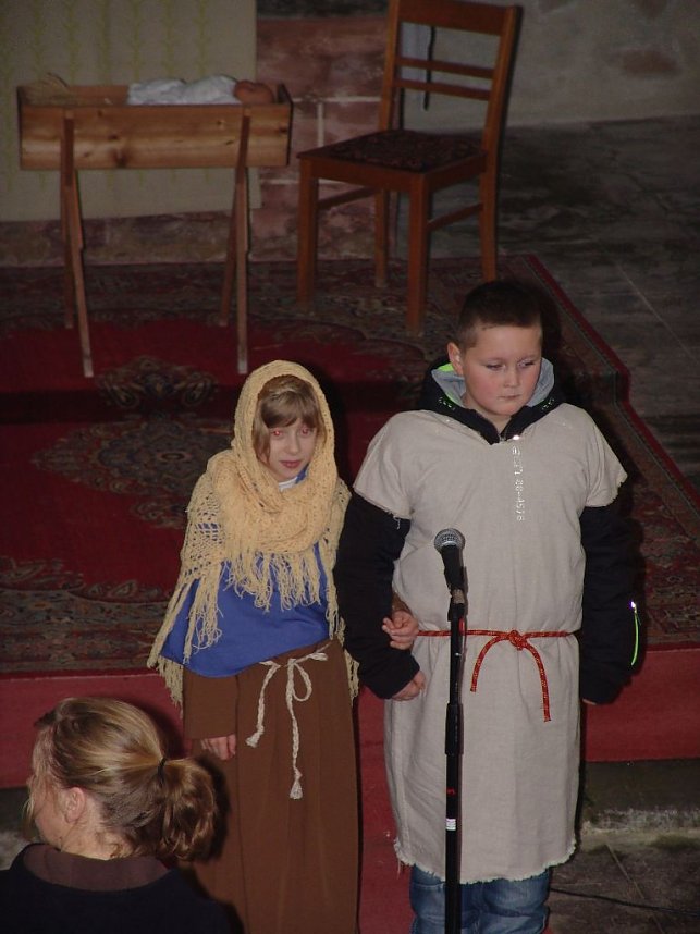 Heiligen Abend in der Kirche "St. Julian"