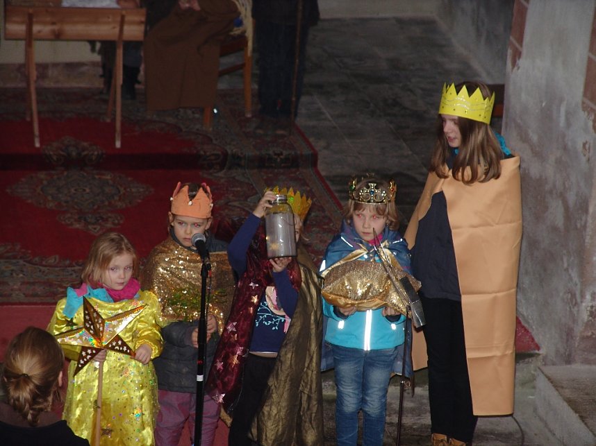 Heiligen Abend in der Kirche "St. Julian"