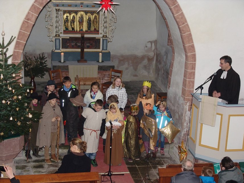 Heiligen Abend in der Kirche "St. Julian"