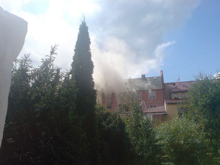 Brand in Nordhausen
