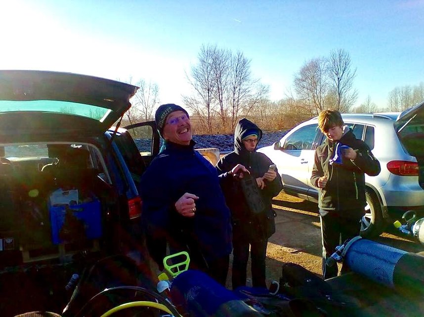 Jubil&auml;um beim Silvestertauchen