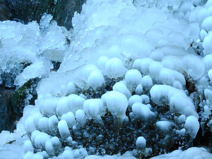 K&ouml;nigsh&uuml;tter Wasserfall zu Eis erstarrt