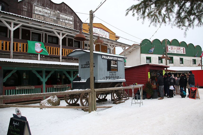 Schlittenhunderennen in Hasselfelde