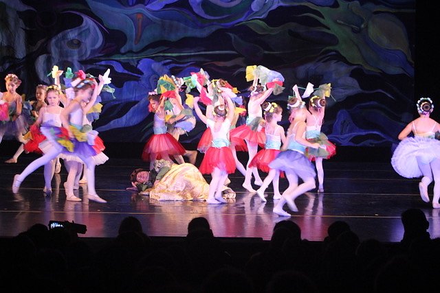 Gut besucht war auch die aktuelle Produktion des nunmehr 22 Jahre alten Tanzstudios "Die Sch&ouml;ne und das Biest"