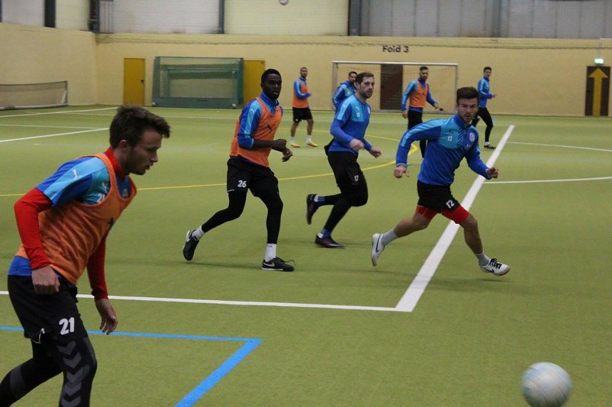 Wacker zu Gast an der Leipziger Sportschule