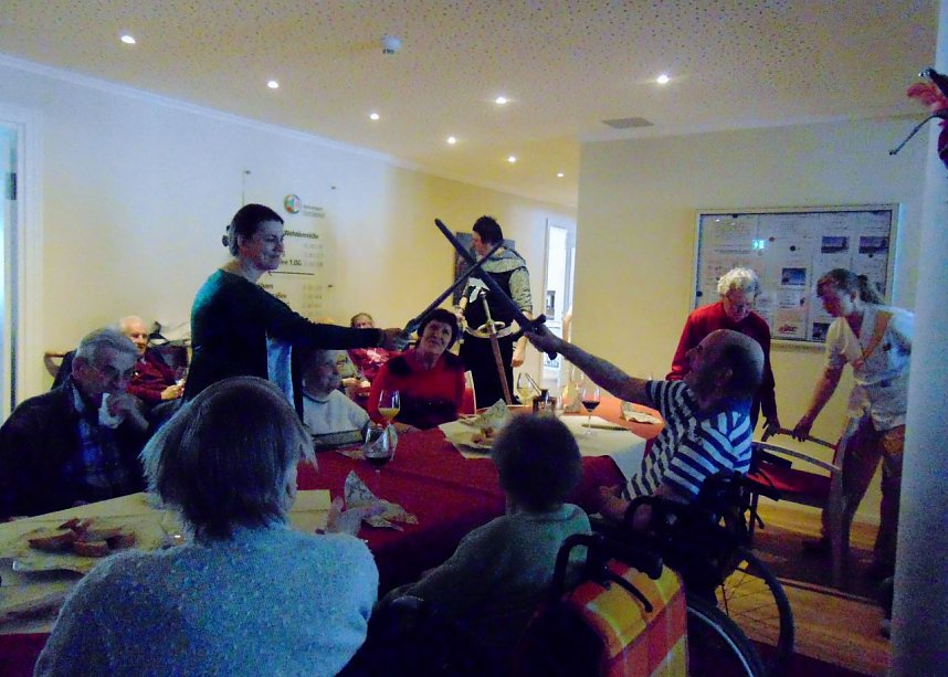 Ritterspektakel im "Sonnenhof"