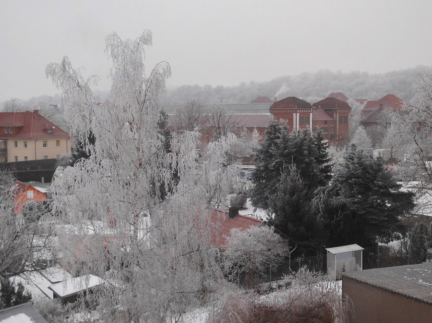 Winterzauber: BLick zur Bleiche