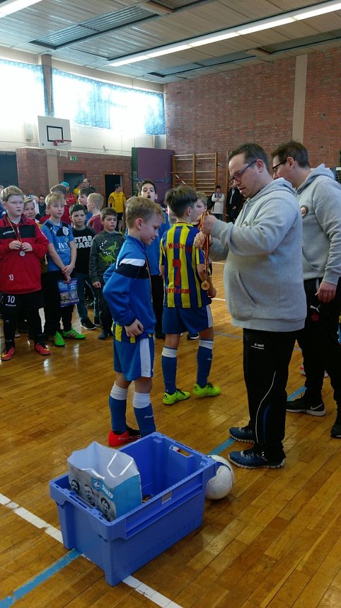 Sieger war der Spa&szlig; - Hallenturnier des TSG Krimderode