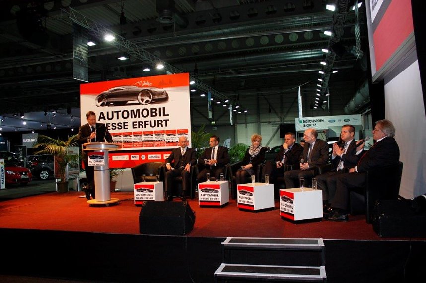 10. Erfurter Automobilmesse er&ouml;ffnet