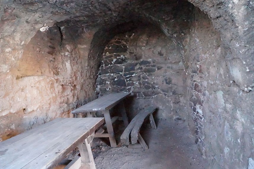 Winter auf der Ruine