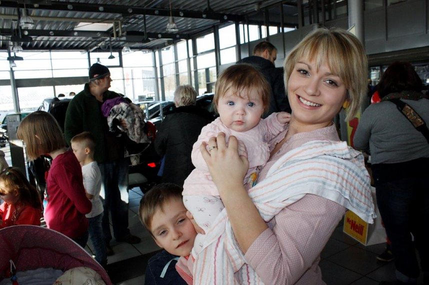 Staudenmayers Schulranzentag im Autohaus Peter